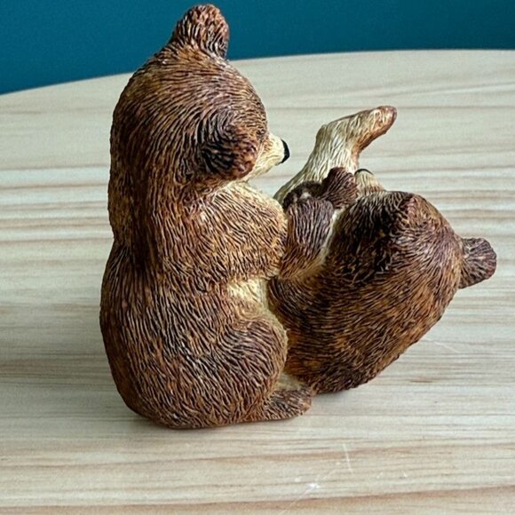 Vintage Bear Cubs Playing Figurine By Sherratt & Simpson of England - Picture 5 of 9